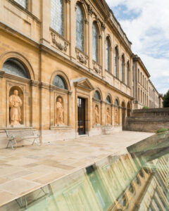 The New Library skylight exterior