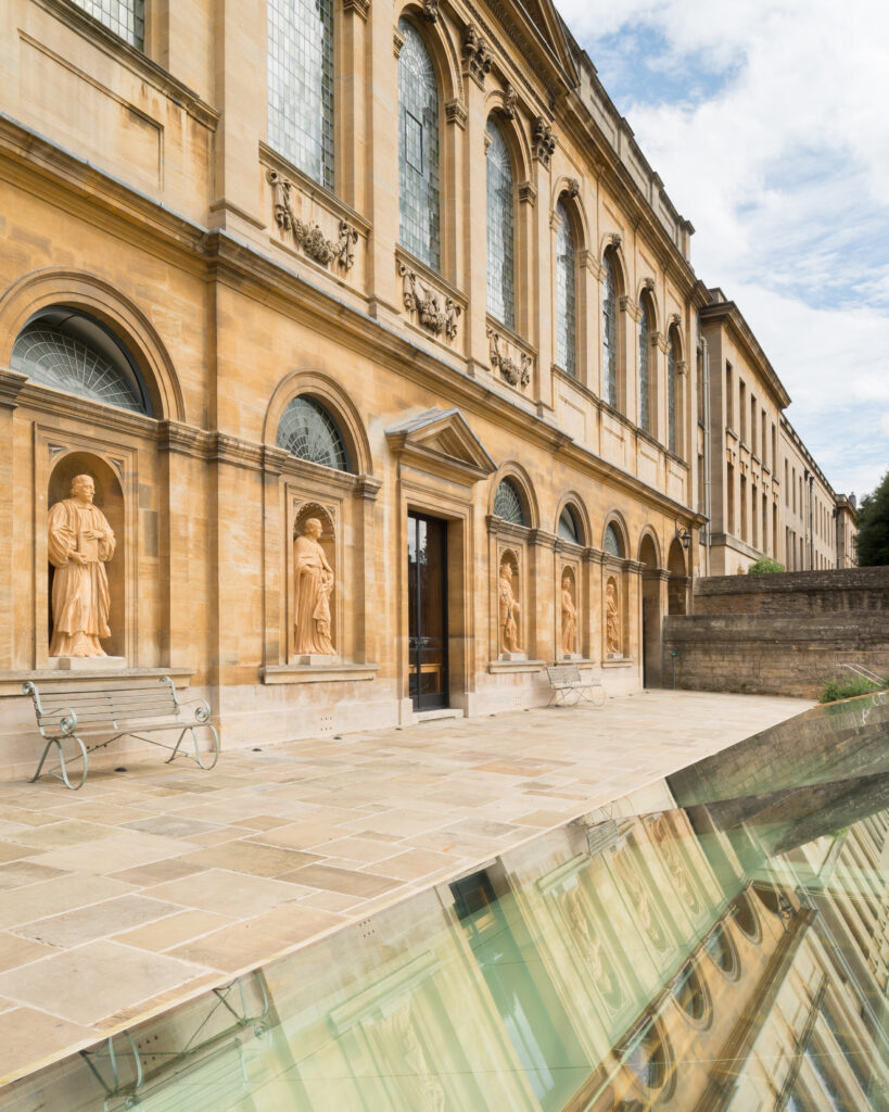 The New Library skylight exterior