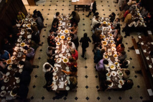 Dining Hall from above