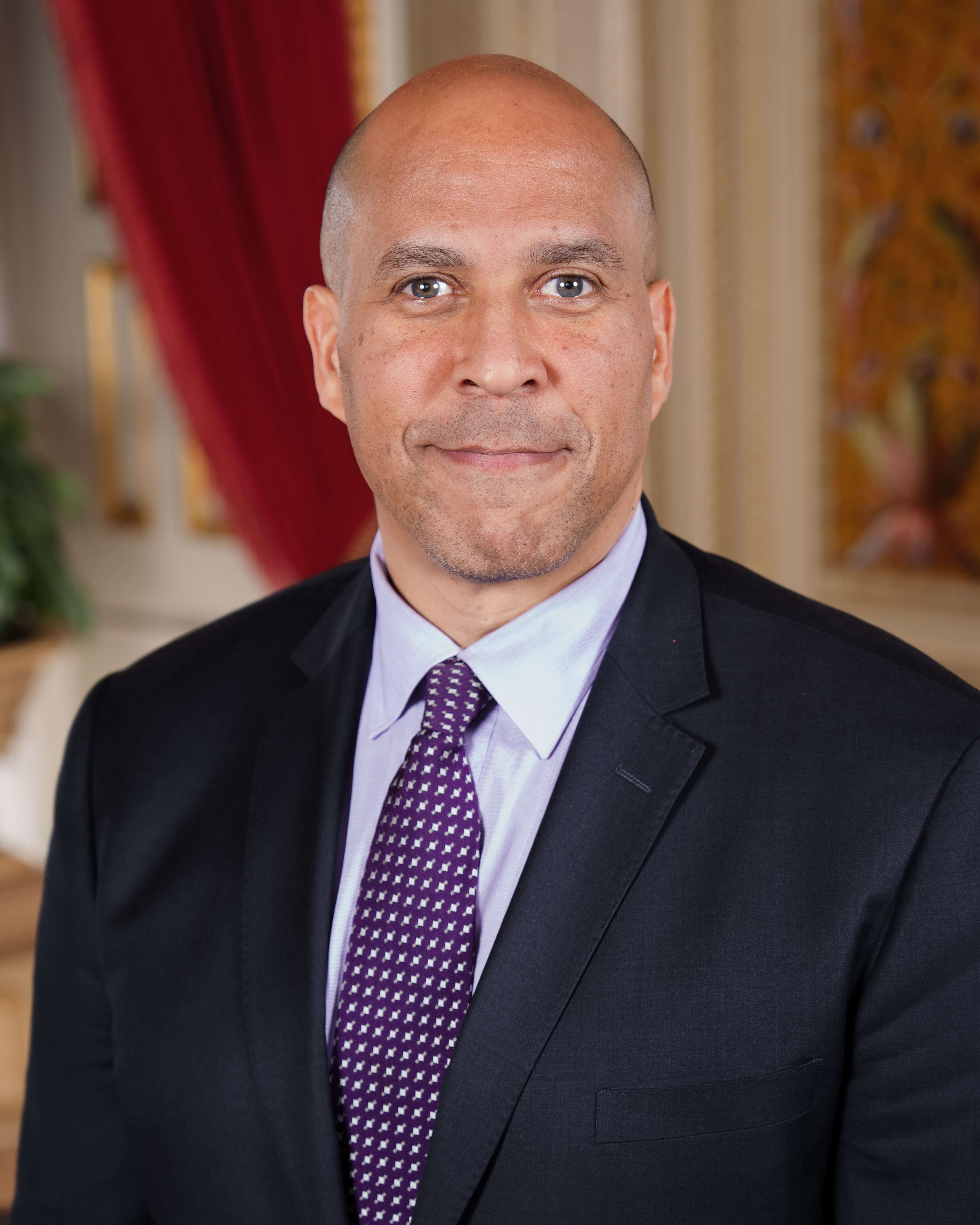 official press photo for Senator Cory Booker