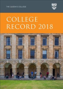 College Record 2018 cover