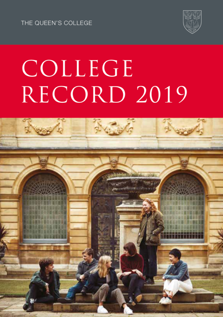 College Record 2019 cover
