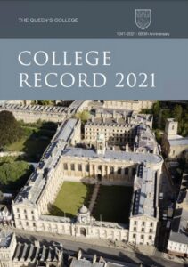College Record 2021 cover