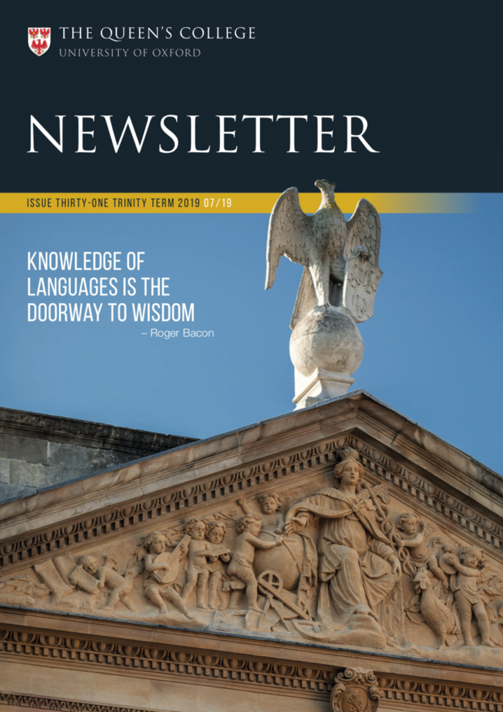 Newsletter 2019 cover