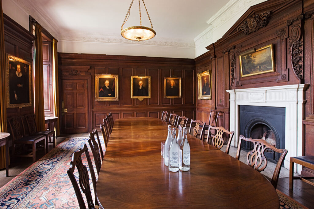Magrath Room: a panelled dining room