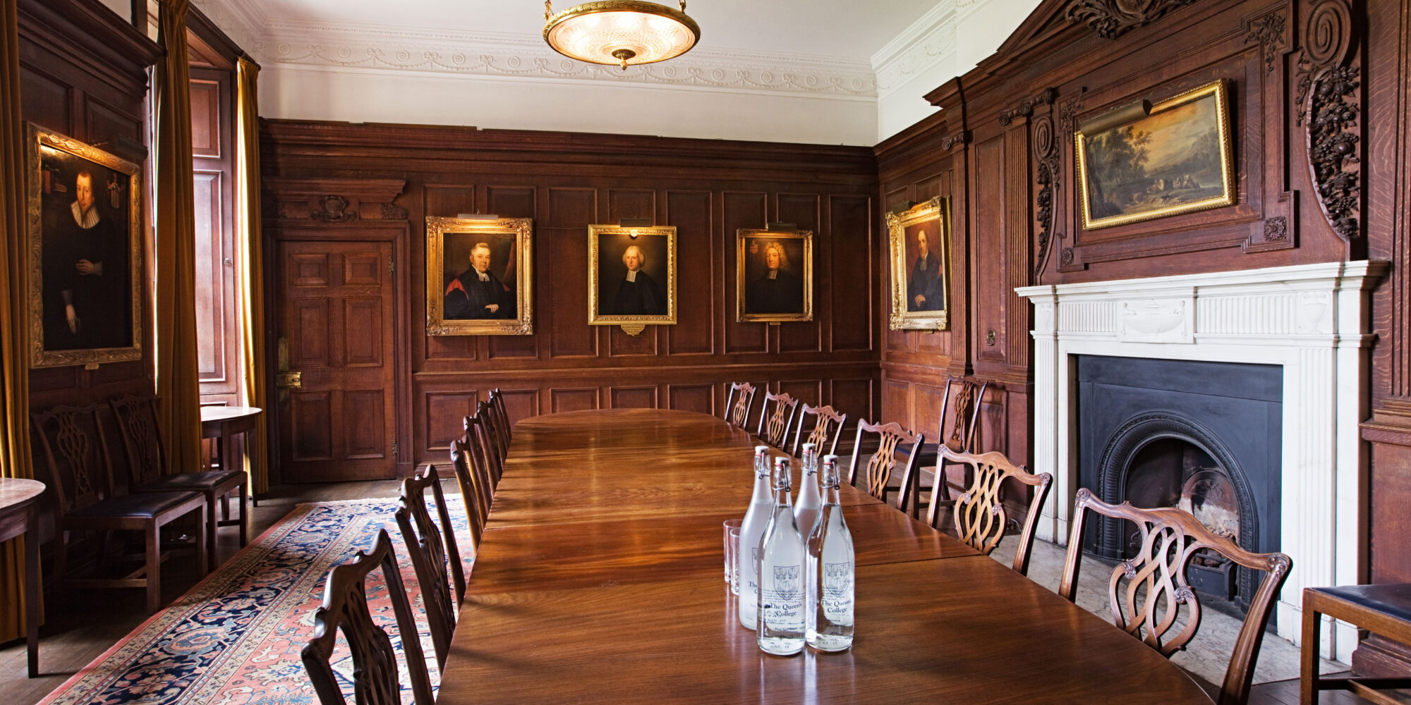 Magrath Room: a panelled dining room
