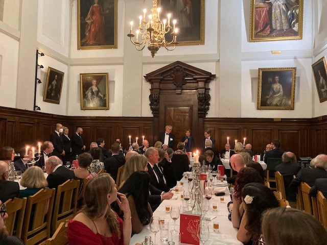 Loving Cup Ceremony at the Old Members' Dinner 2022