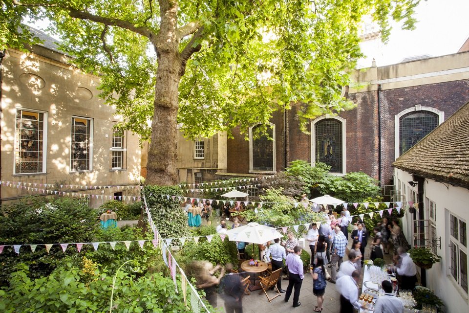 Garden of Stationers' Hall, London