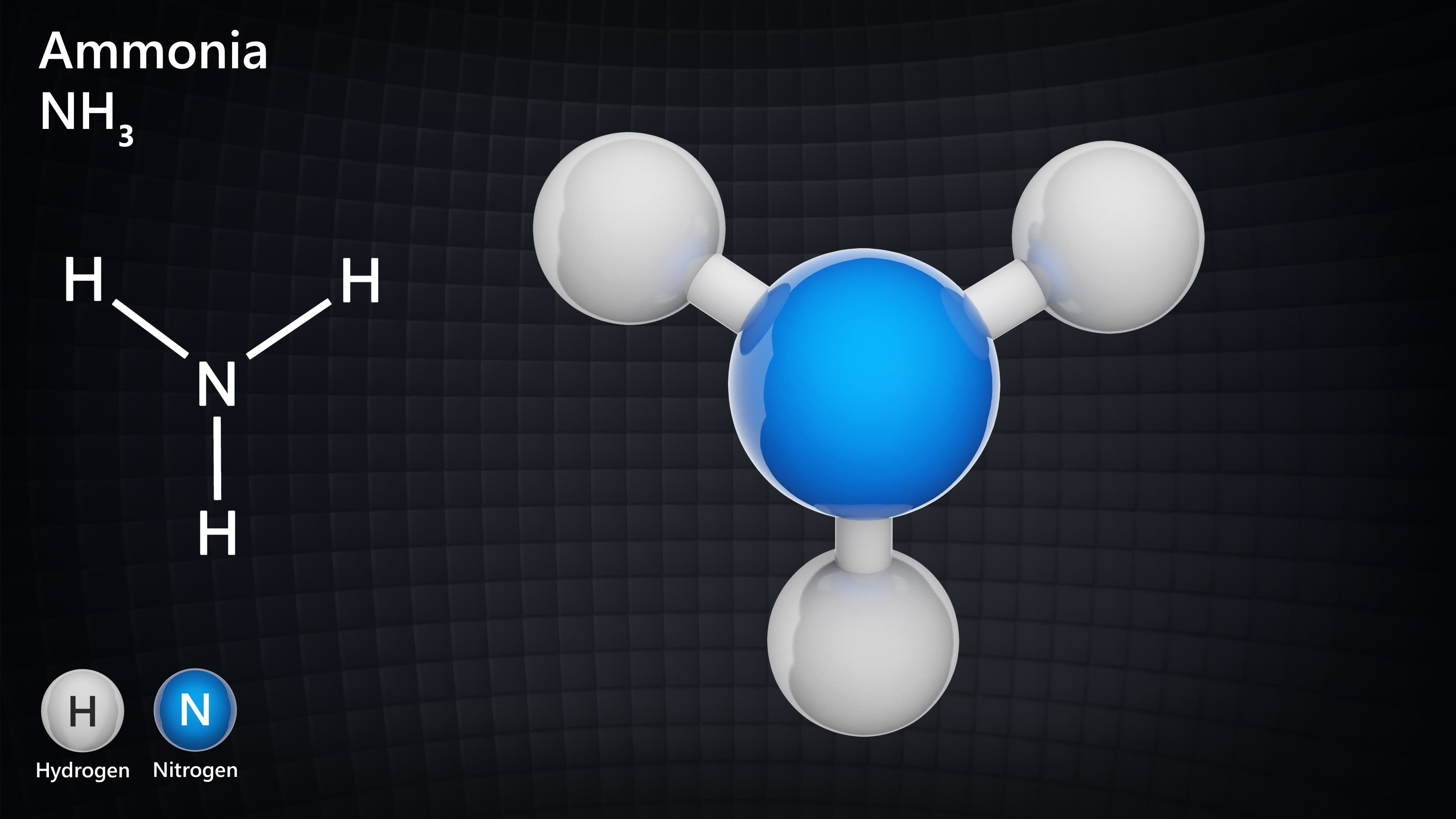 Ammonia Molecule Structure Diagram Ammonia Molecule Structure Diagram