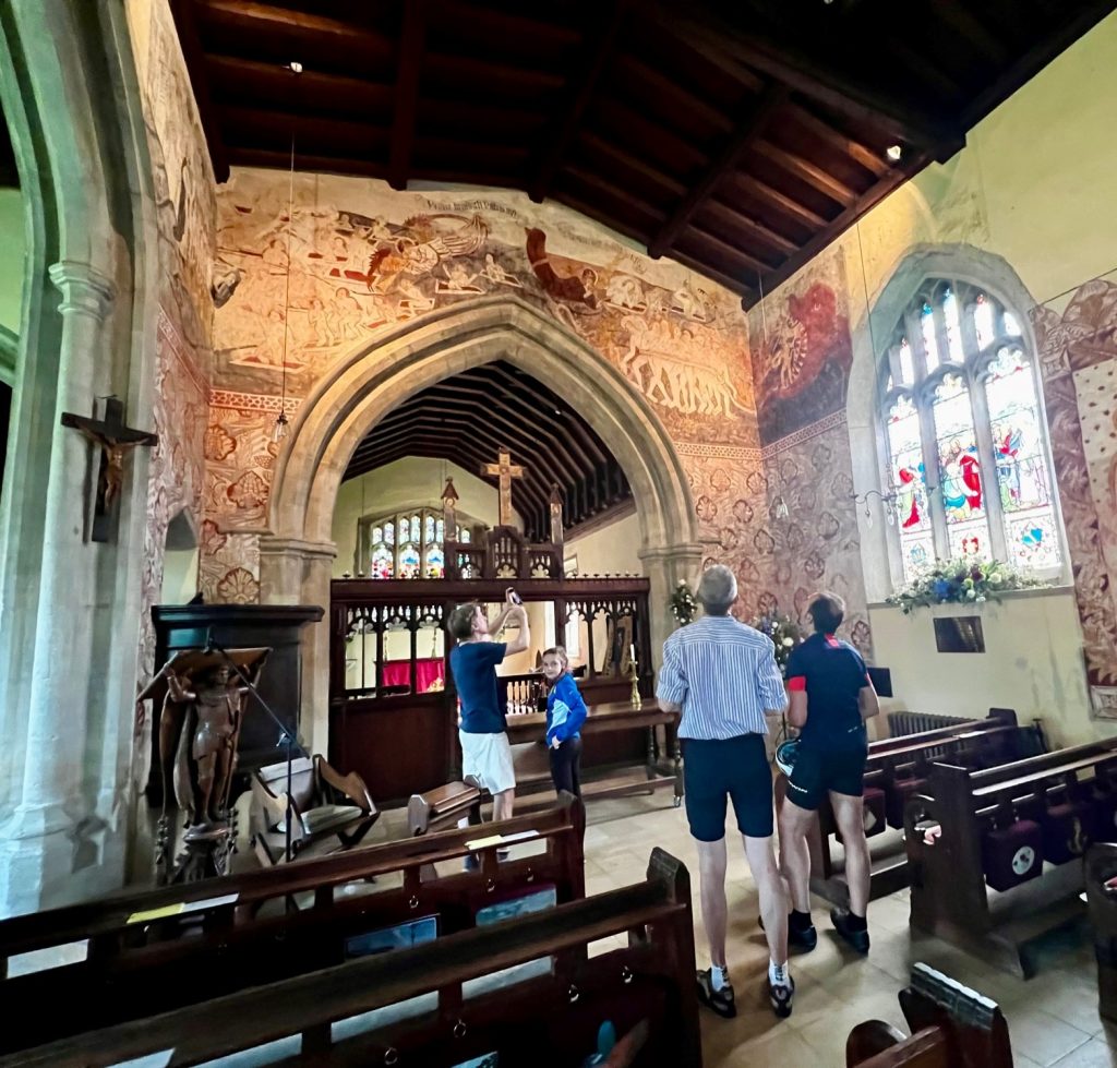 South Leigh Church interior