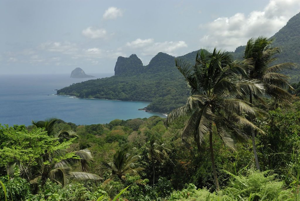 the island state of São Tomé and Príncipe 