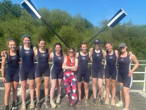 QCBC Women's 1st Boat crew