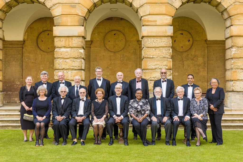 Group shot of former Harmsworth Professors at the Centenary celebrations of the Harmsworth Professorship