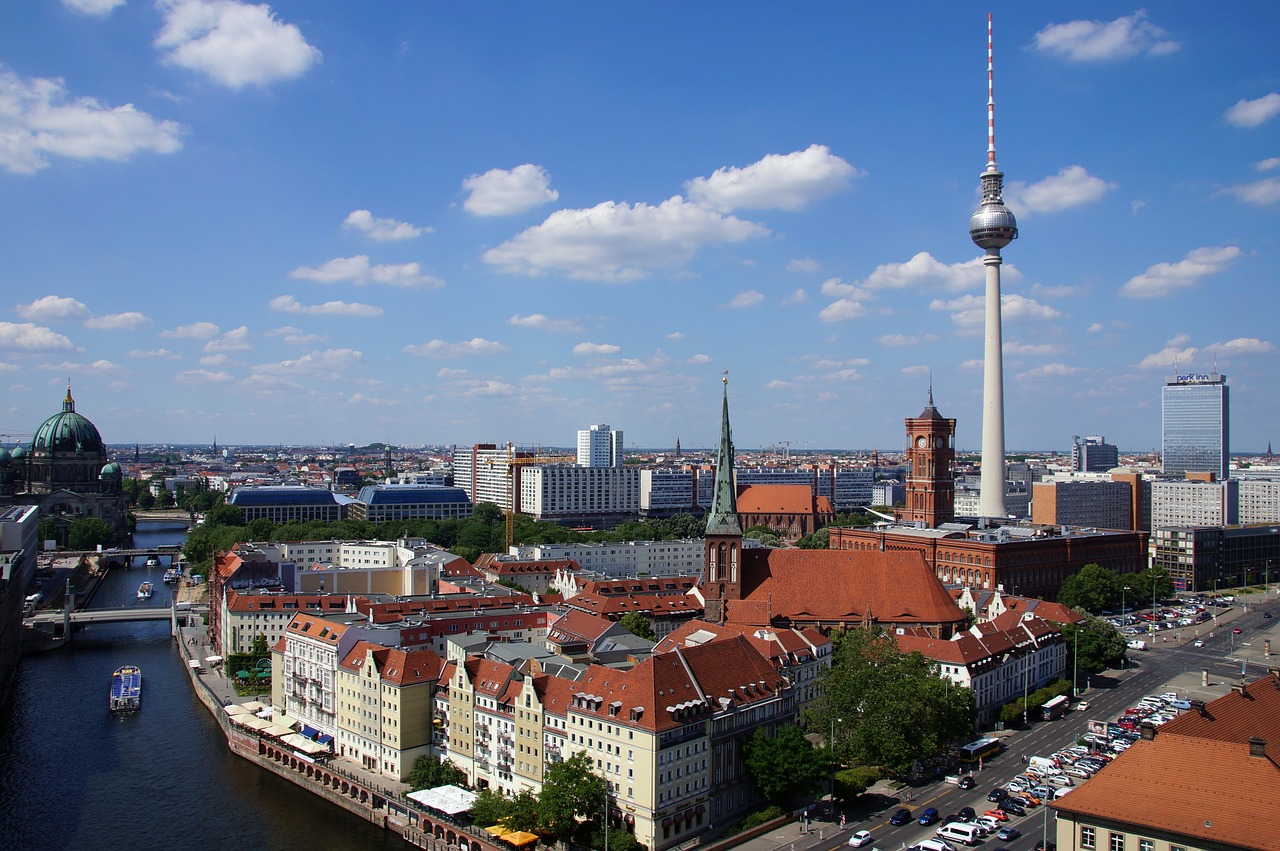 Berlin skyline with TV Tower