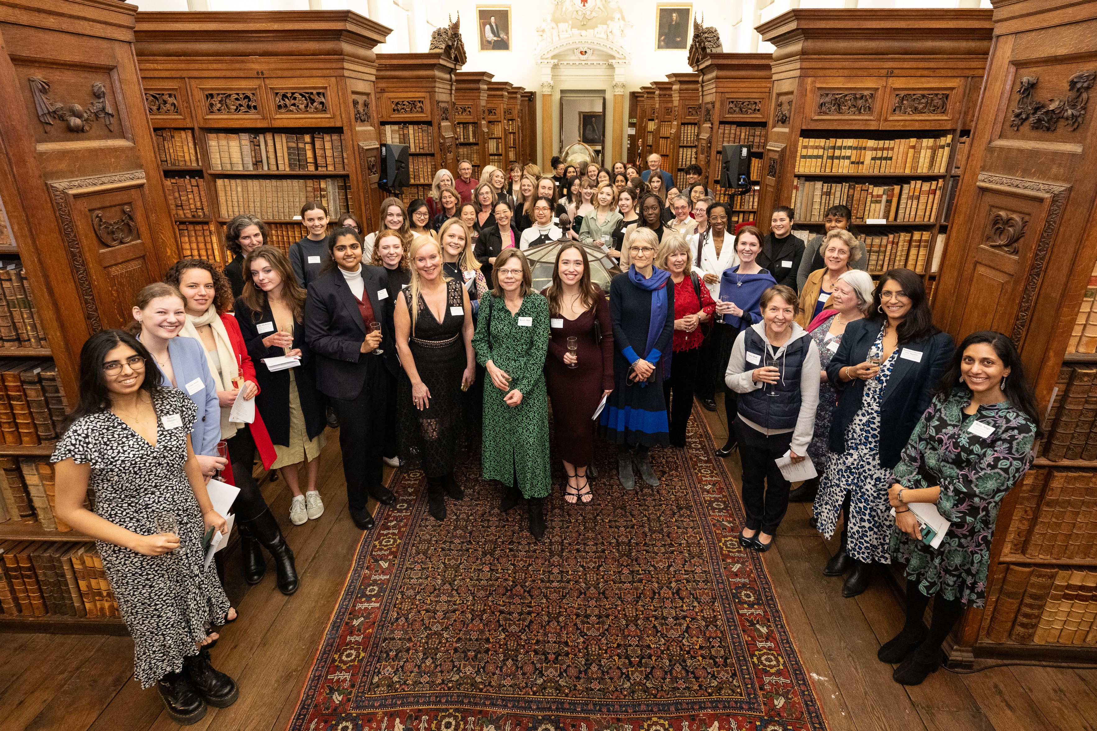 QWN event group image in the Upper Library