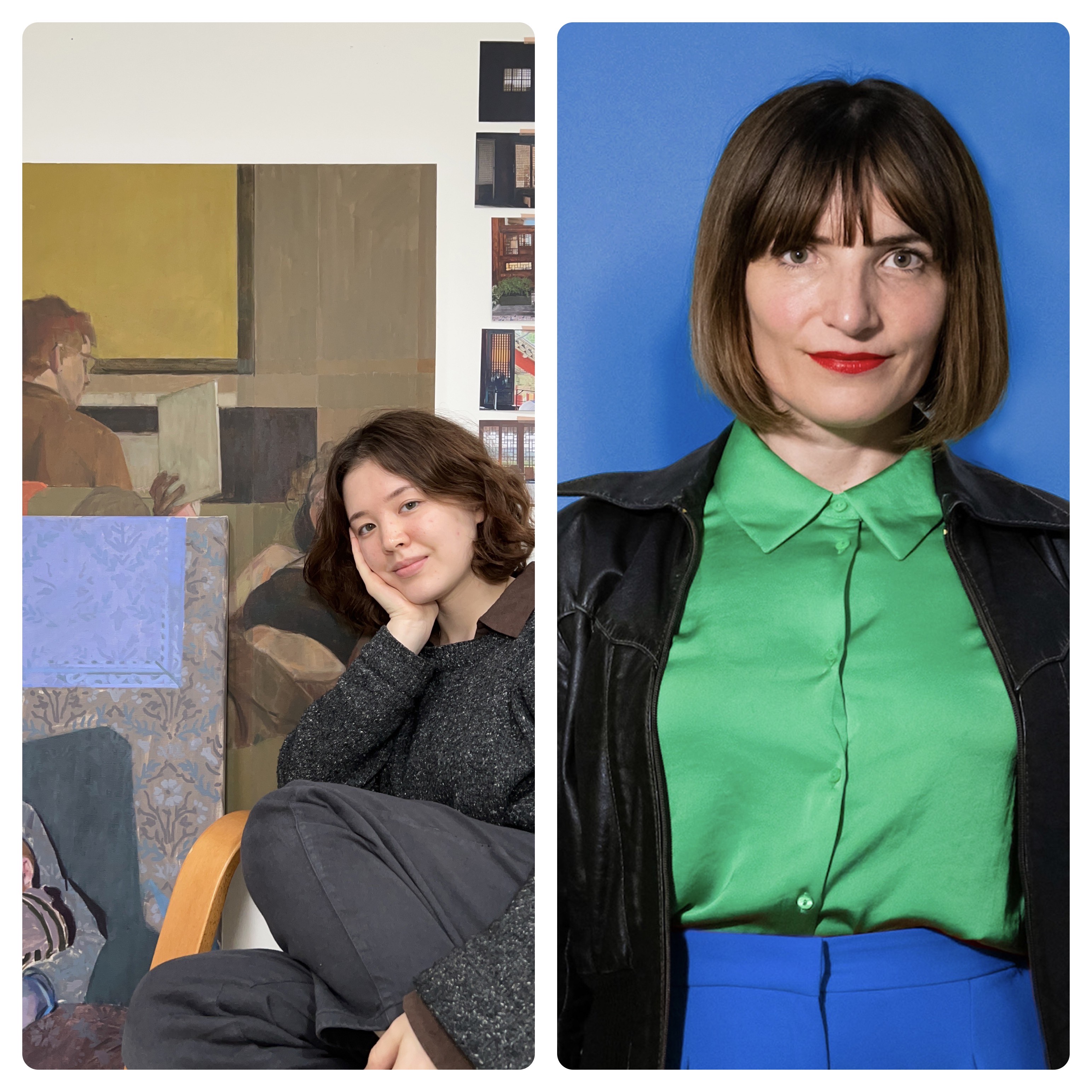 Kayoon (left) and Di (right) profile photos.