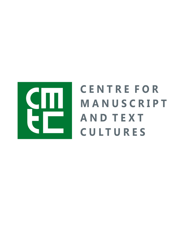 logo for the Centre for Manuscript and Text Cultures with the letters 'cmtc' in white inside a green square