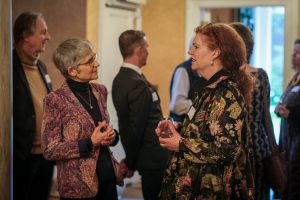 Provost Dr Claire Craig and Professor Karen Leeder