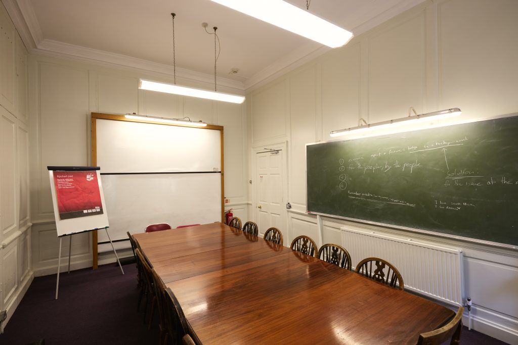 Lecture Room C - view from window side