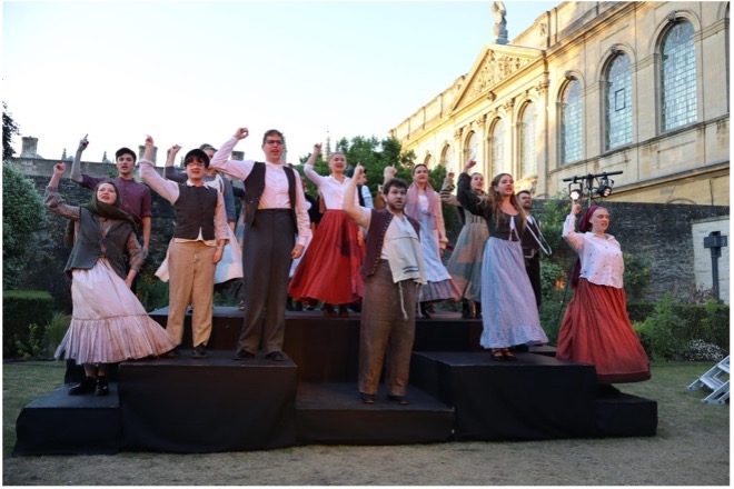 Production shots taken by publicity manager Eliza Copland
