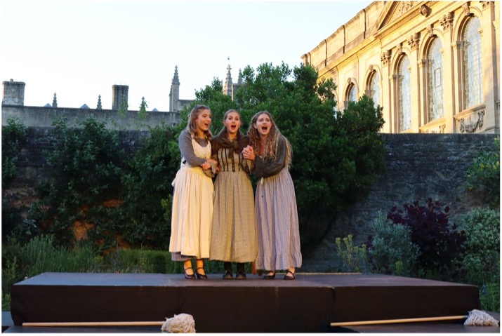 Production shots taken by publicity manager Eliza Copland