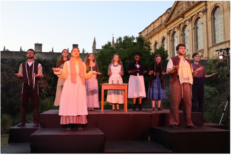 Production shots taken by publicity manager Eliza Copland