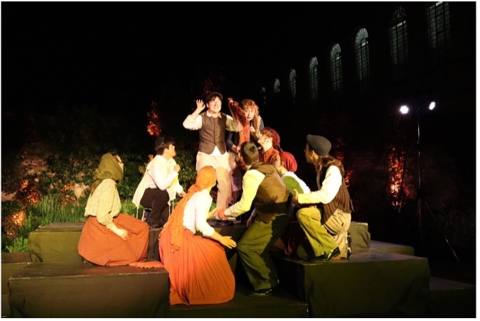 Production shots taken by publicity manager Eliza Copland