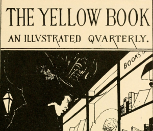 a cover for The Yellow Book periodical