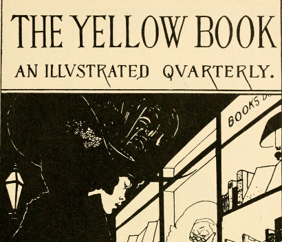 a cover for The Yellow Book periodical