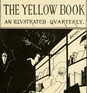 a cover for The Yellow Book periodical