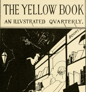 a cover for The Yellow Book periodical