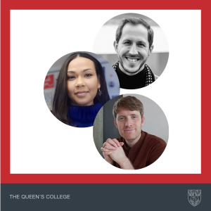 three overlapping profile photos, each in its own circular frame: Mats van Es, Nakita Noel and Jeremy Page