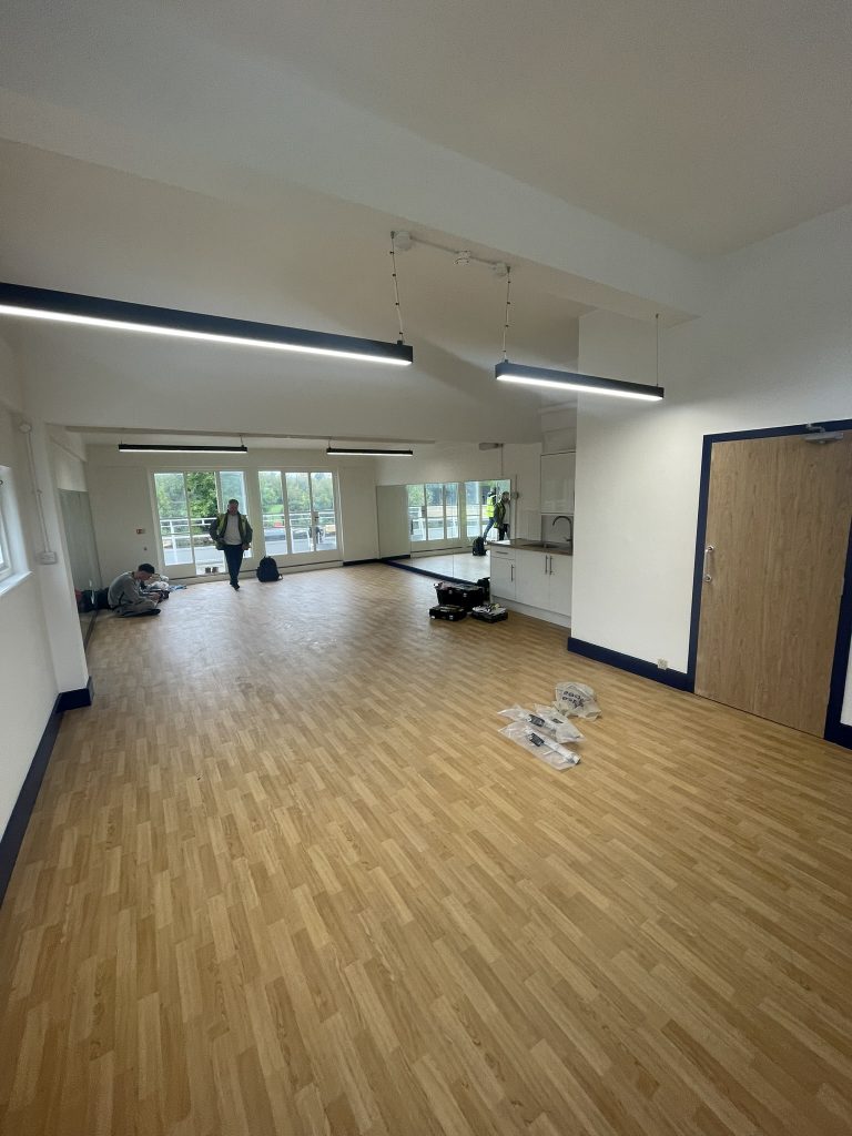 AFTER: New Boathouse interior