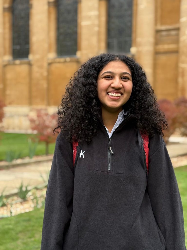 Sanjna profile photo taken in Front Quad