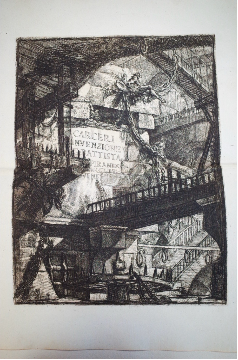 an engraved image by Piranesi