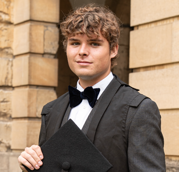 profile photo of Luke Chalmers wearing subfusc