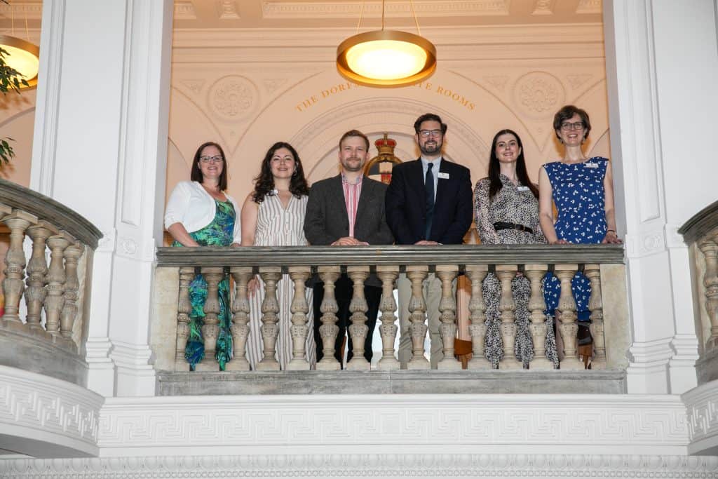 The Queen's Old Members' Office team