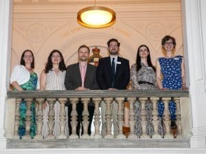 The Queen's Old Members' Office team