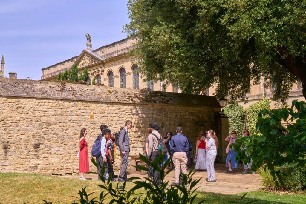 The Access Project students on a tour of The Queen's College, Summer 2026