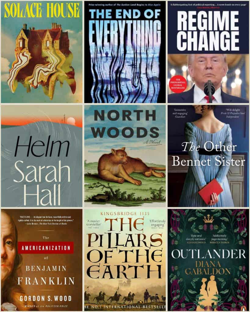 a grid of nine book covers which feature the titles recommended in the blogpost