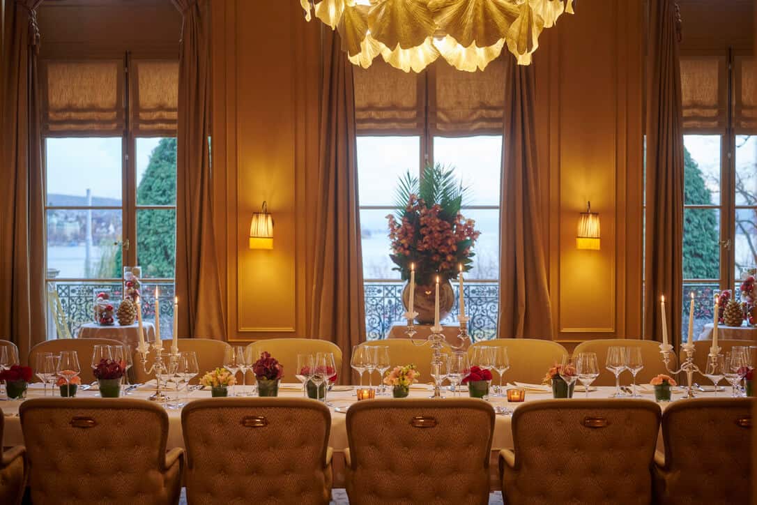 Salon Zurichsee at Club Baur au Lac in Zurich