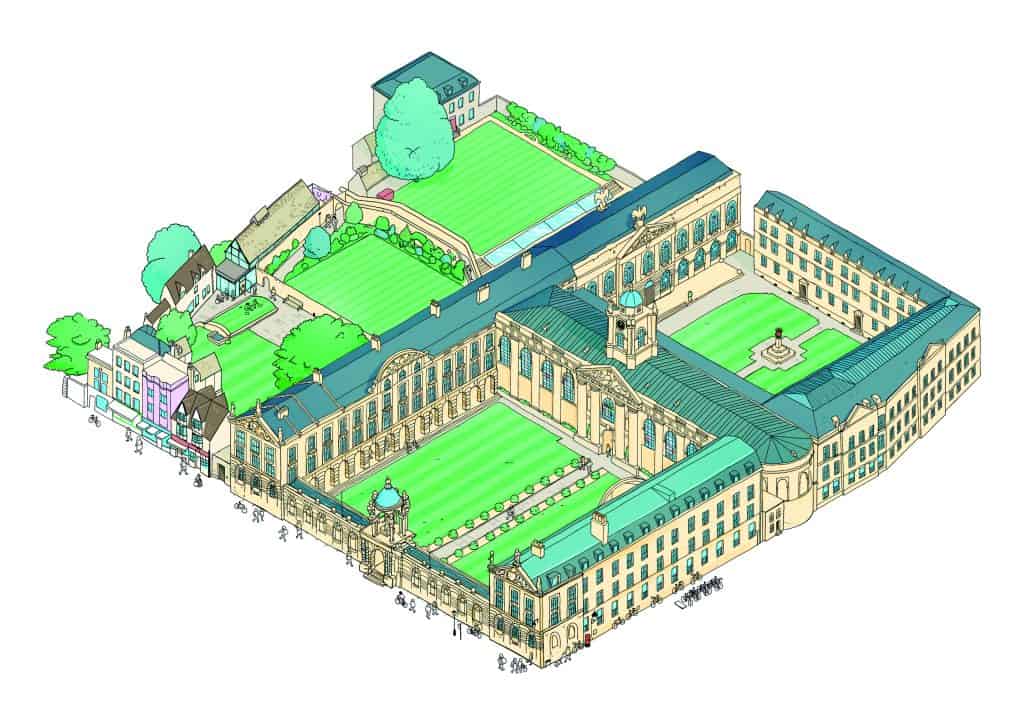 ISO version of the College map