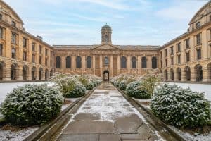 Front Quad in the snow