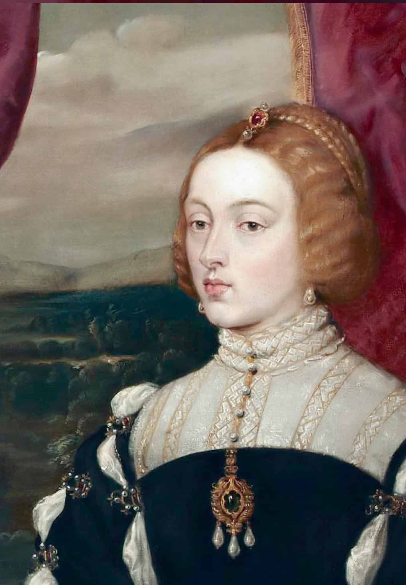 Painting of Isabel at the 1526 royal wedding