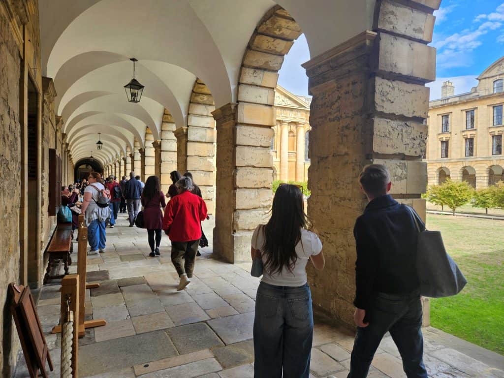 The West Cloister at Queen's
