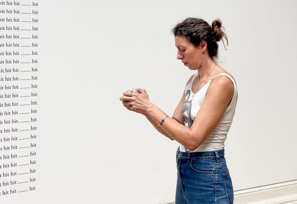 Stand by Me: A Chorus Against Care (after Cardew), 2026
Score, rocks, waiting room chairs, audience participation, sound work and speakers. Dimensions variable by Rafael Pérez Evans